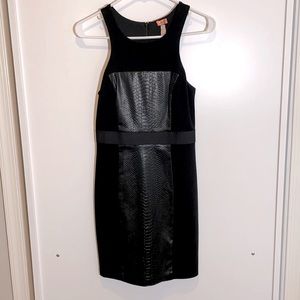 Bailey 44 Snakeskin Detail LBD